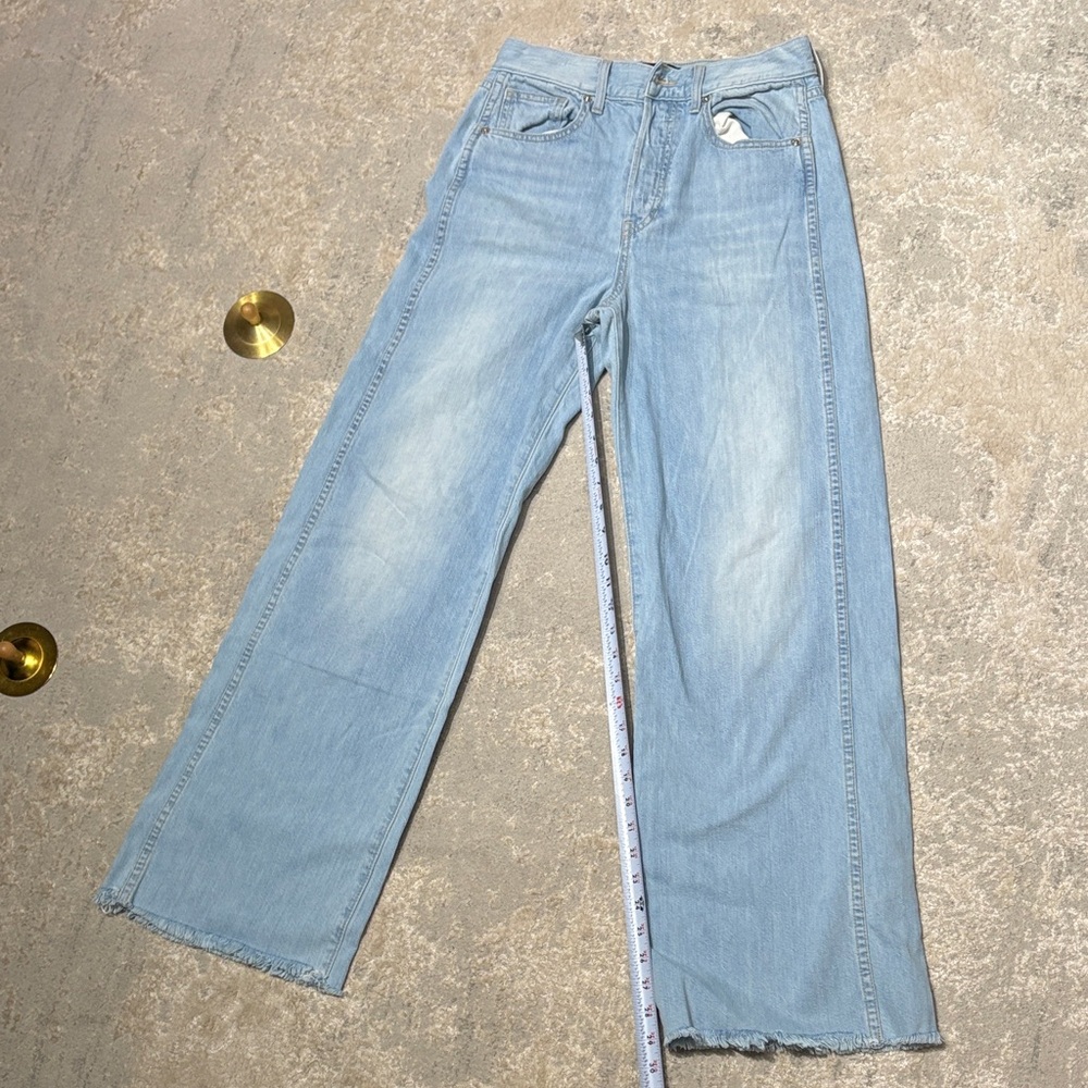 Veronica beard Taylor wide leg jeans 27